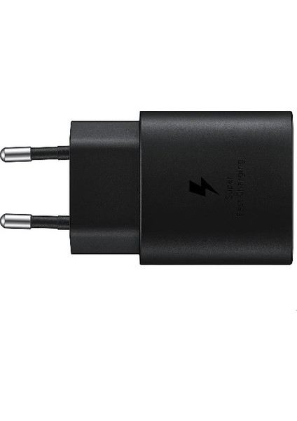 Galaxy SM-S911 S23 Siyah 25W Type-C Fast Şarj Adaptörü