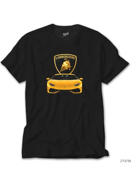 Lamborghni Huracan Siyah Tişört