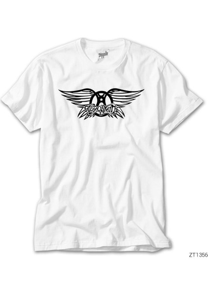 Aerosmith Wings Beyaz Tişört