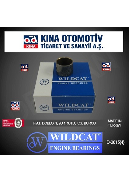 Piston Kol Burcu 2815 Doblo 1.9jtd Marea Punto Bravo Sot