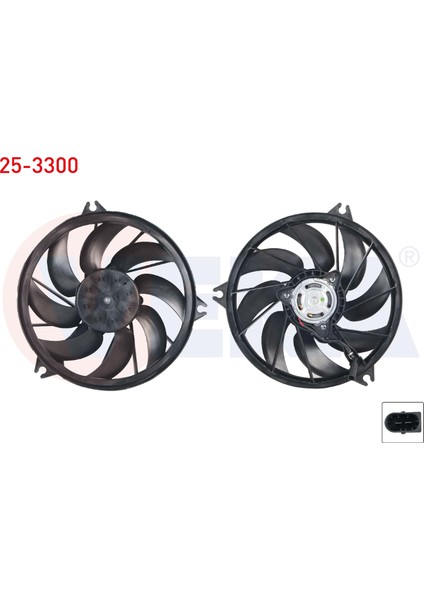 Peugeot 206 1.4 Hdı Fan Motoru (2A/C) 1998-2006 Arası GP.25-3300 Sot