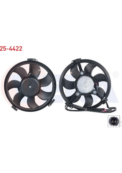 Vw Passat (3b2) 1.8 Fan Motoru 1996-2000 Arası 8D0959455B 8D0959455E Sot