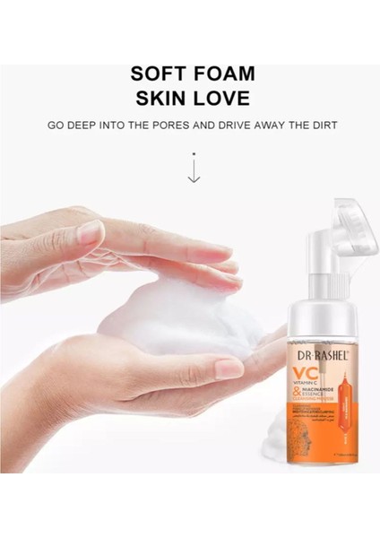 C Vitamini ve Niacinamide Özlü Temizleme Köpüğü 125ml(1 Adet)