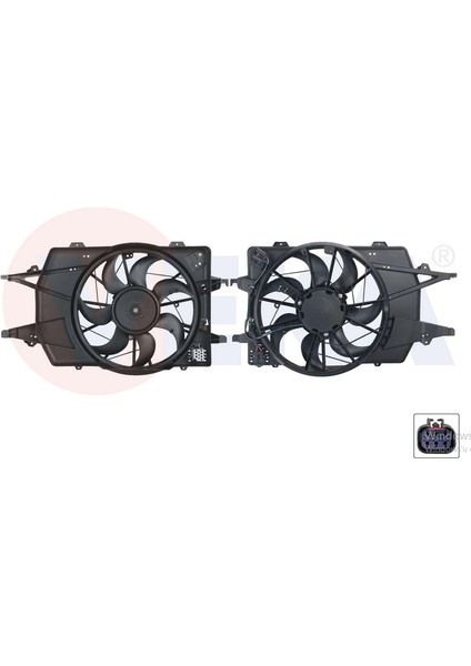 Ford Focus 1.8i 16V (Bm Motor) Fan Motoru Davlumbazlı 2001-2004 Arası GP.25-1902 Sot