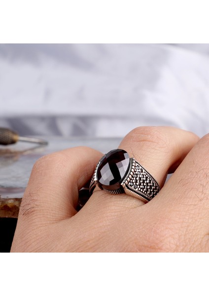 Oval Model Zirkon Taşlı 925 Ayar Gümüş Yüzük modelleri