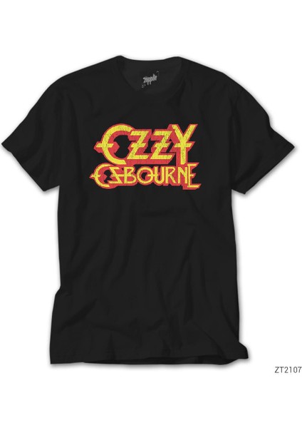 Ozzy Osbourne Prince Of Darkness Siyah Tişört