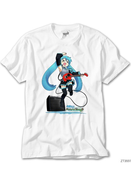Future Tone Hatsune Miku Beyaz Tişört