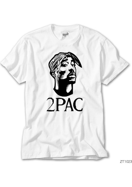 Tupac Shakur Relax Beyaz Tişört