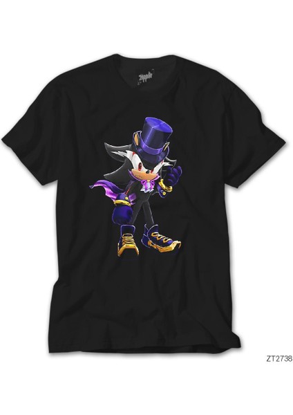 Sonic Wizard Siyah Tişört