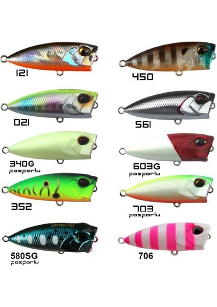 Snoopy 40F Popper 3.1 gr Lrf Maket Balık RENK:570 fiyatları