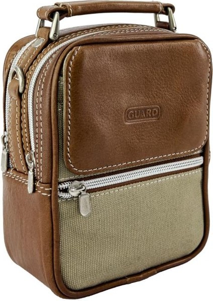 Guard Hakiki Deri Erkek Çanta Taba-Bej 1713 indirimleri