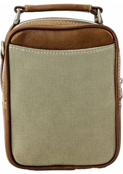 Guard Hakiki Deri Erkek Çanta Taba-Bej 1713