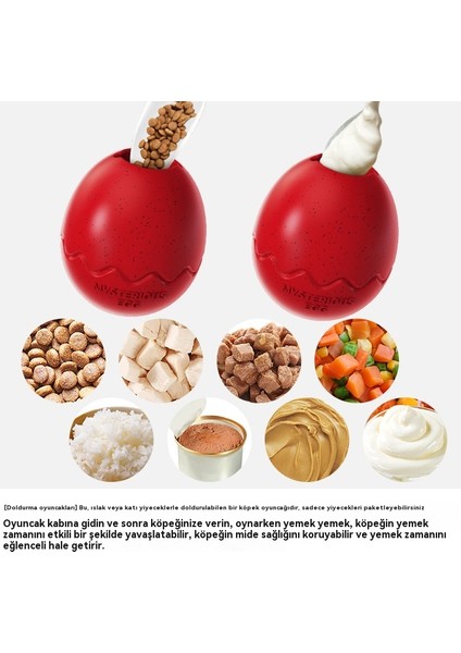 宠物狗通用益智舔食漏食球啃咬球漏食玩具狗狗藏食玩具 (Yurt Dışından)