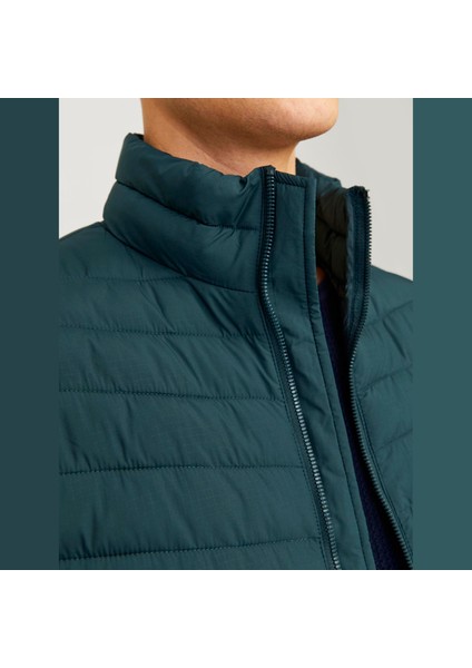 Jack & Jones Erkek Katlanabilir Rüzgara Dayanıklı Puffer Mont - State