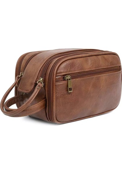 Yeni Erkek Makyaj Çantası Seyahat Saklama Kozmetik Çantası (Yurt Dışından)