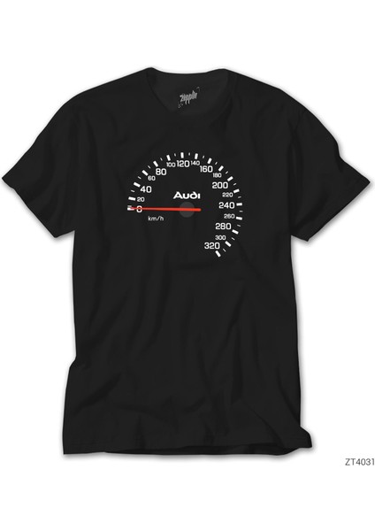 Audi Speedmeter Siyah Tişört