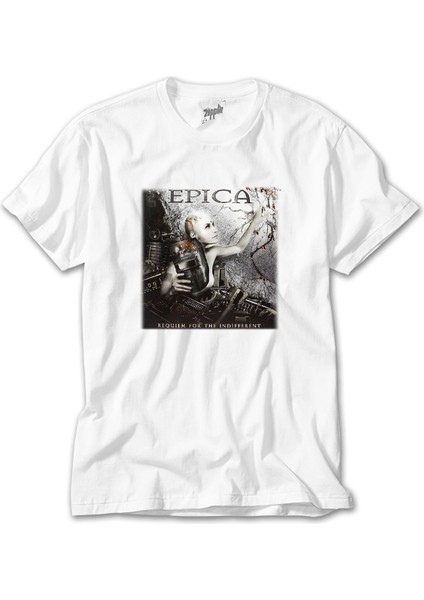 Epica Requiem For The Indifferent Beyaz Tişört