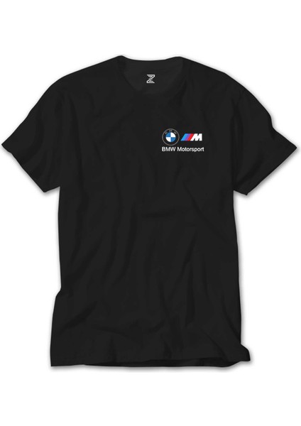 Bmw Logo M Power Motorsport 2 Siyah Tişört