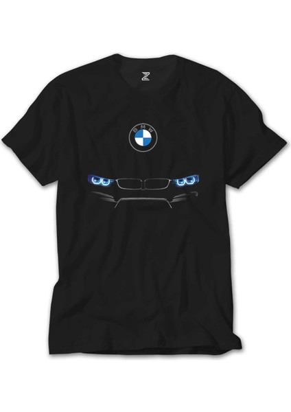 Bmw M4 Series Logo Siyah Tişört