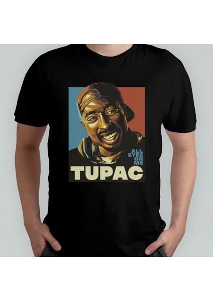 Tupac 2pac Pamuklu Bisiklet Yaka T-Shirt Model 5