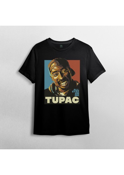 Tupac 2pac Pamuklu Bisiklet Yaka T-Shirt Model 5 fiyatları