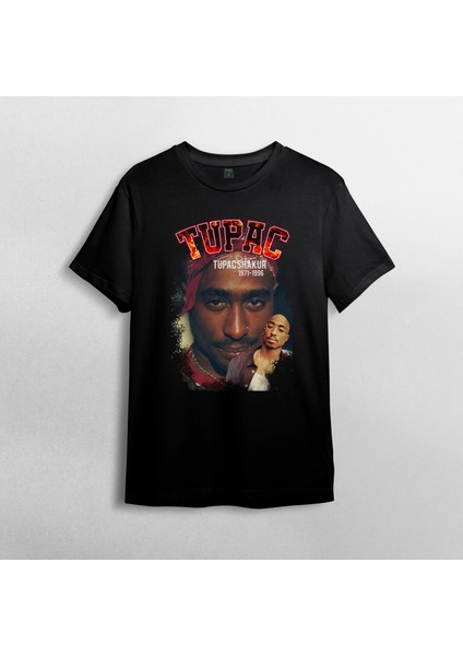 Tupac 2pac Pamuklu Bisiklet Yaka T-Shirt Model 14 fiyatları