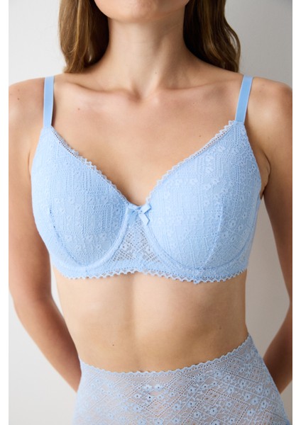 Marvel Lace Dantel Mavi Sütyen fiyatları