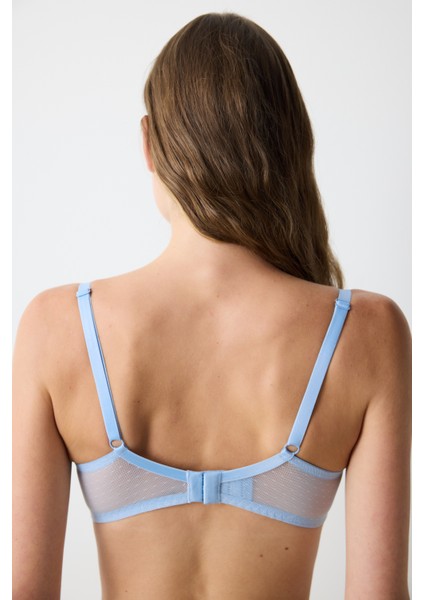 Marvel Lace Dantel Mavi Sütyen modelleri