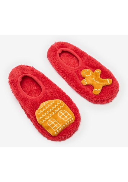 Gingerbread Kırmızı Çetik Çorap fiyatları