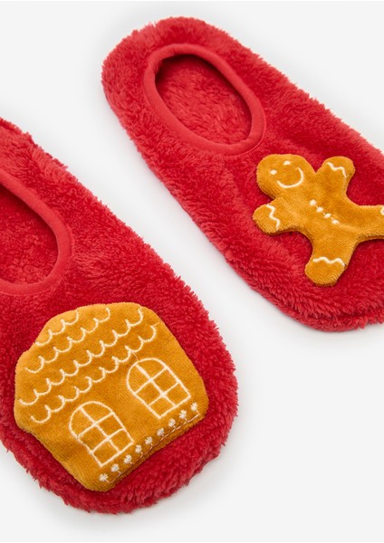 Gingerbread Kırmızı Çetik Çorap modelleri