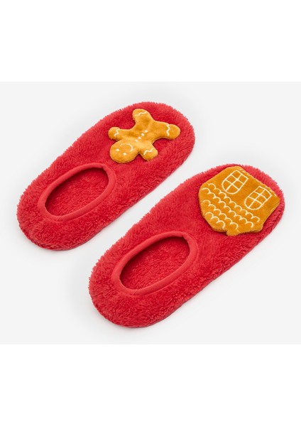 Gingerbread Kırmızı Çetik Çorap fırsatları