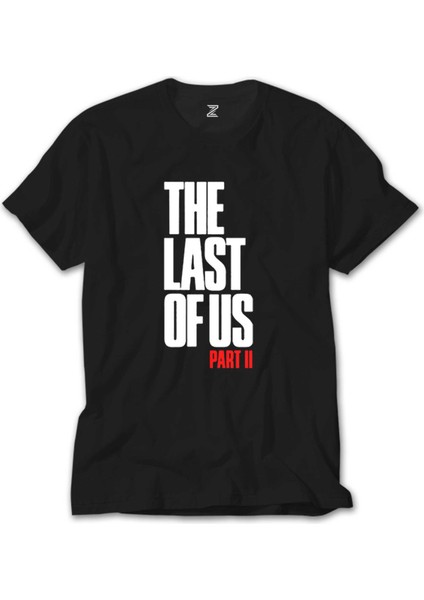 The Last Of Us Part 2 Yazı Siyah Tişört