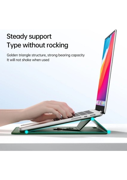 Macbook Pro 14 Inç M3 / M3 Pro / M3 Max A2992 Uyumlu Deri Tasarım Standlı Taşıma Çanta