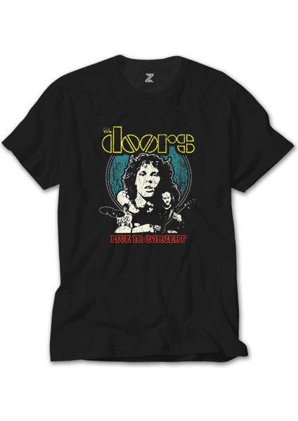 The Doors Live In Concert Siyah Tişört