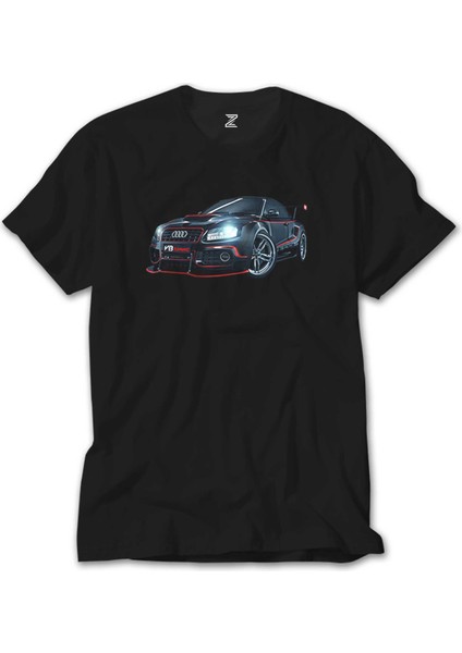 Audi R8 Tuning Siyah Tişört