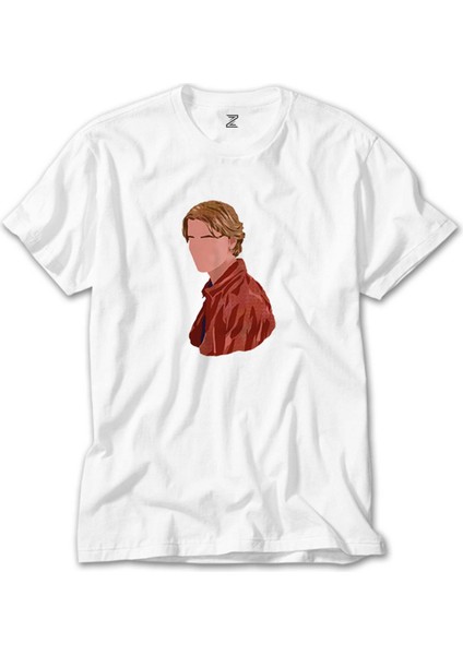 Young Royals Wilhelm Beyaz Tişört