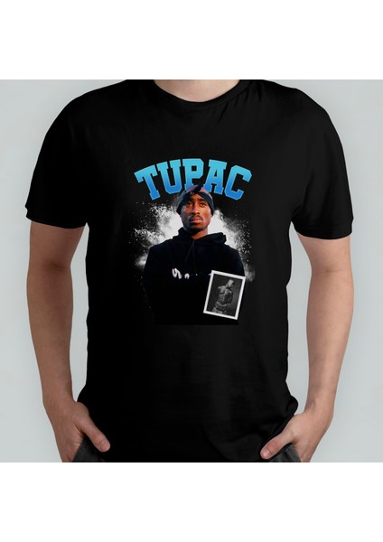 Tupac 2pac Pamuklu Bisiklet Yaka T-Shirt Model 10