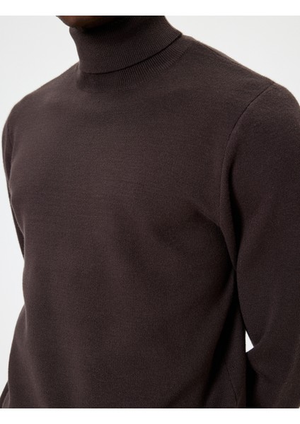 Boğazlı Kazak Triko Basic Uzun Kollu indirimleri