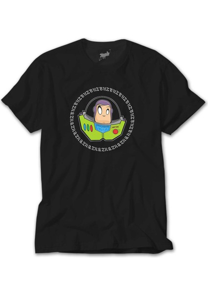 Buzz Lightyear Tiny Siyah Tişört