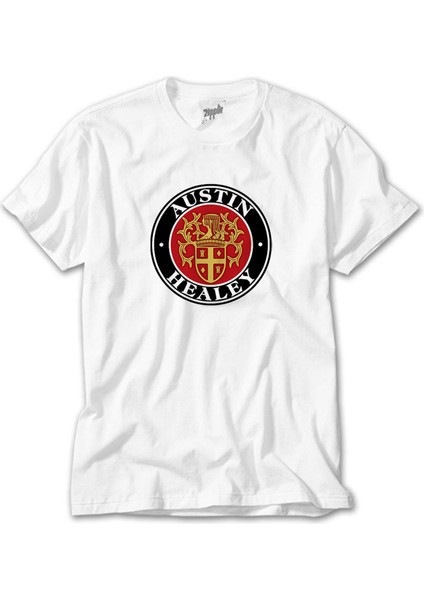 Austin Healey Logo 2 Beyaz Tişört