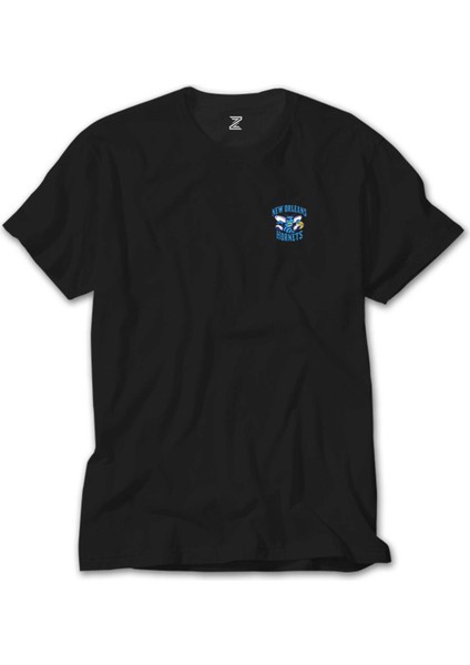 New Orelans Blue Siyah Tişört