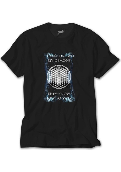 Bring Me The Horizon I Can't Drown My Demons Siyah Tişört