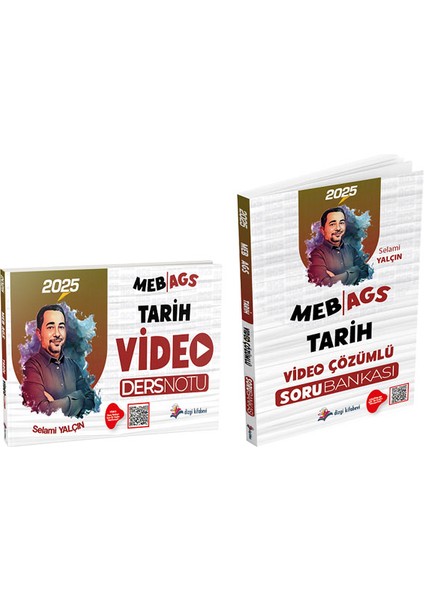 2025 MEB AGS Tarih Video Ders Notu - Soru Bankası 2’li Set