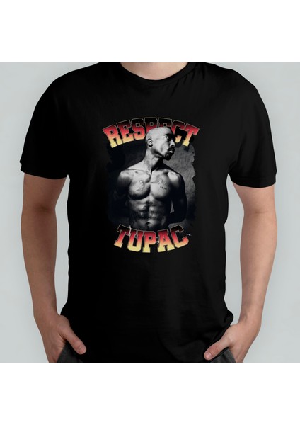 Tupac 2pac Pamuklu Bisiklet Yaka T-Shirt Model 8