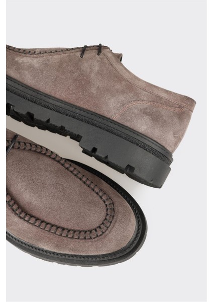 Antrasit Deri Erkek Günlük Ayakkabı indirimleri