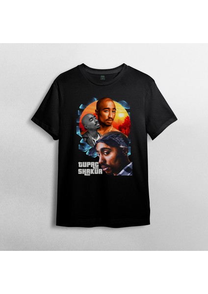 Tupac 2pac Pamuklu Bisiklet Yaka T-Shirt Model 6 fiyatları