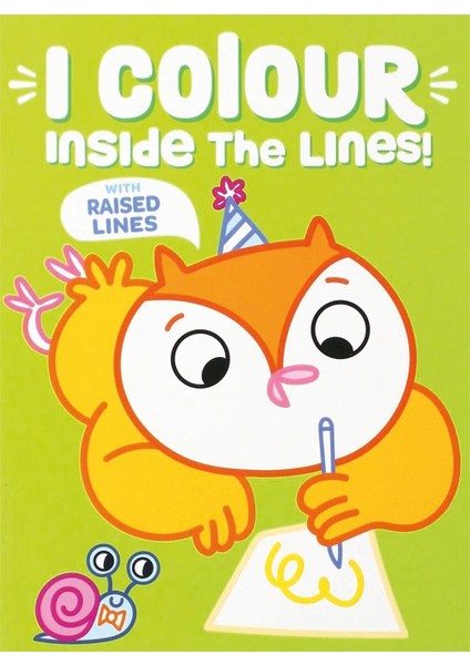 I Colour Inside The Lines: Owl