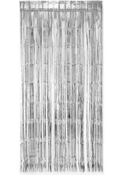 Kapı Banner Fon Metalize Ithal Gümüş 1x2 mt Pk:1