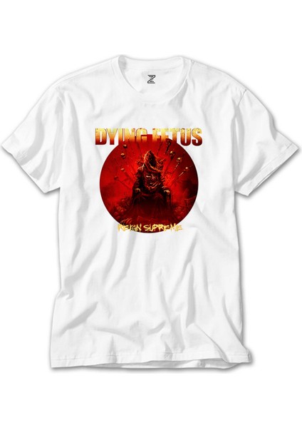 Dying Fetus Reign Supreme Beyaz Tişört