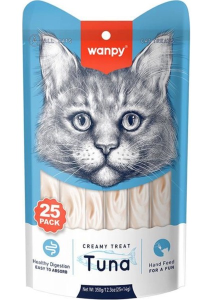 Ton Balıklı Sıvı Kedi Ödülü 25x14gr - 2 Paket fiyatları